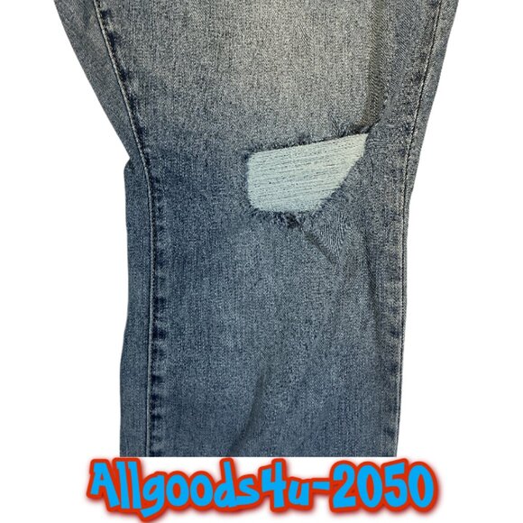 Gap True Skinny Women’s Jeans 35R Distressed Medium Wash - Picture 5 of 11